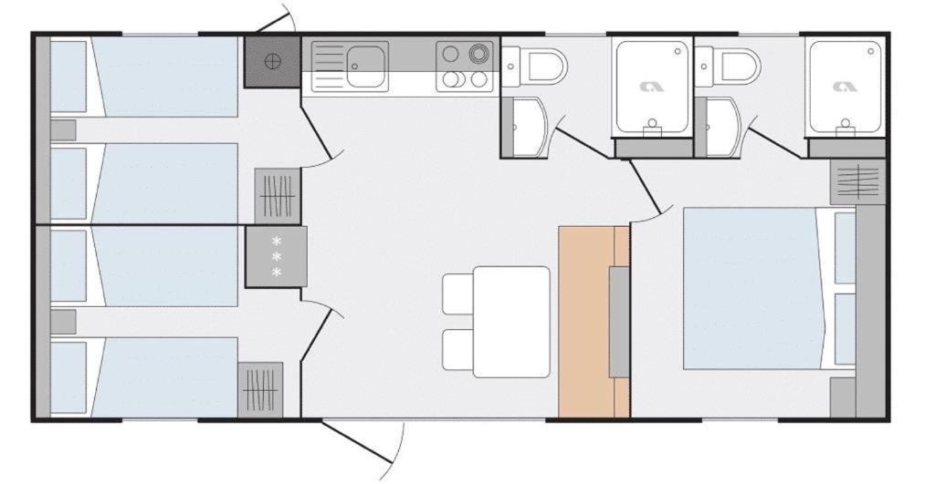 Premium Mobile Home Zen Spot 279 Jezera Exteriér fotografie